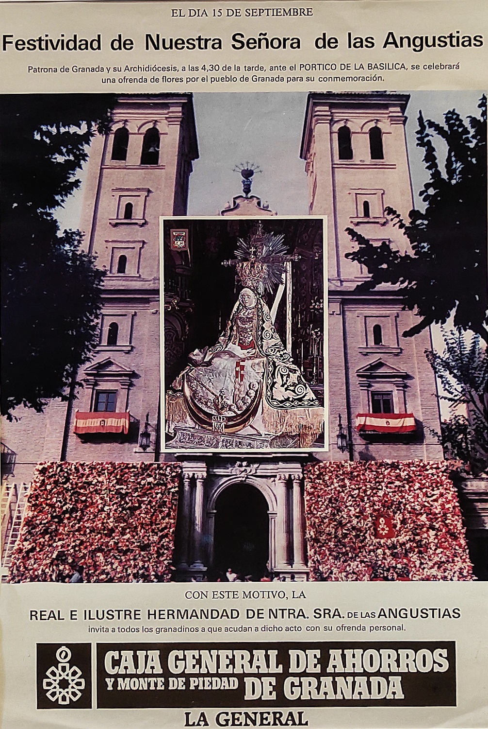 Festividad en honor a Nuestra Señora de las Angustias 1983 Granada
